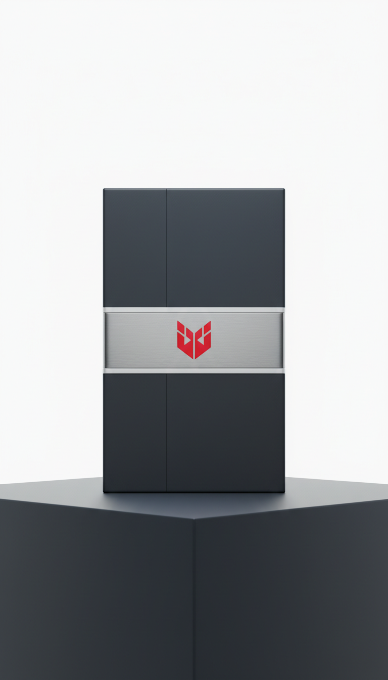 Sleek Magnetic Perfume Packaging