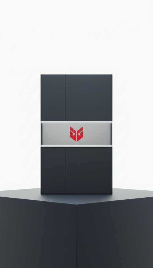 Sleek Magnetic Perfume Packaging