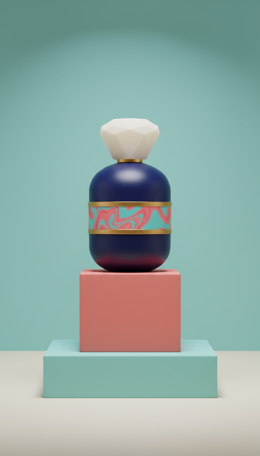 Limited edition perfumier collaboration bottle